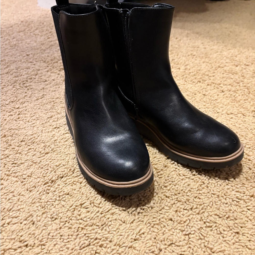 Art Class Black Ankle Boots